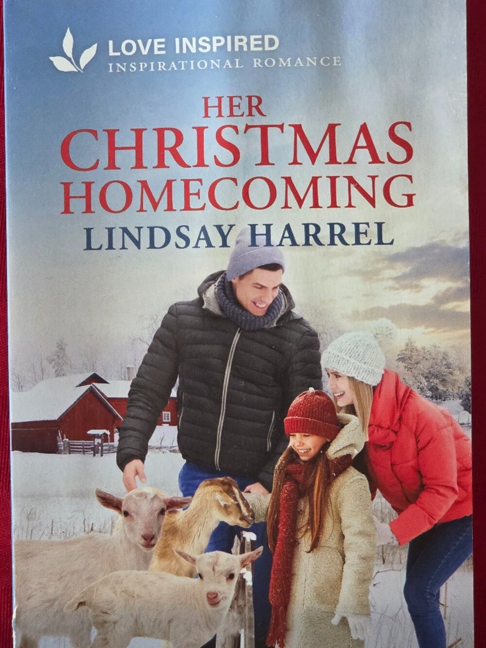 2025, HER CHRISTMAS HOMECOMING BY LINDSAY HARREL, FIRST EDITION!!!